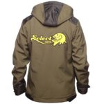 Jacheta Select Baits New Wave Softshell Fleece Insulated Green/Black Jacket