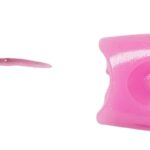 Naluca siliconica Dam Effzett Garlic 6cm UV, aroma usturoi, pentru pastrav, perch si pescuit la gheata