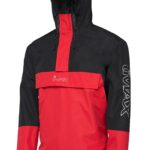 Geaca impermeabila Dam Intenze IMAX Smock XL rosie, captuseala fleece, izolatie 120gsm, gluga ajustabila