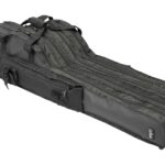 Geanta pentru lansete Dam Intenze4, 4 compartimente, 170x38x29 cm, cu buzunare exterioare si sistem tip rucsac