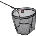 Minciog pesca Dam Manitoba Flip Over Twist n Lock aluminiu telescopic, plasa fara noduri, cap rotund