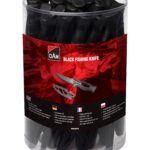 Cutit pescuit Dam Ontario, lama 9,5cm, otel inoxidabil japonez 440, set 28 buc