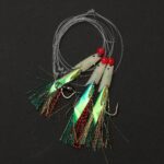 Montura pescuit marin Dam Searig 5 Mackrel Glow Hokkai 100 cm/10 cm