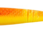 Shad Paddletail Dam SHAD PADDLETAIL BULK 8 cm UV Orange Yellow naluca silicon pentru rapitori