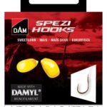 Montura pescuit Dam Spezi Sweetcorn 10 buc 0.18mm 2kg 70cm