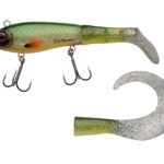 Naluca hibrida Abu Garcia Svartzonker McHybrid 165mm Fire Carp, crankbait fara barbeta, prindere multipla