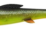 Naluca soft Abu Garcia Svartzonker McPike 17cm 2buc Fire Carp, discuri Smack! interschimbabile