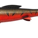 Naluca Abu Garcia Svartzonker McPike 21cm 2buc Red Tiger, disc Smack! interschimbabil