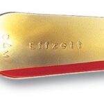 Lingurita anti-agat DAM Effzett Weedless Spoon 5,5 cm 22 g argintiu/auriu